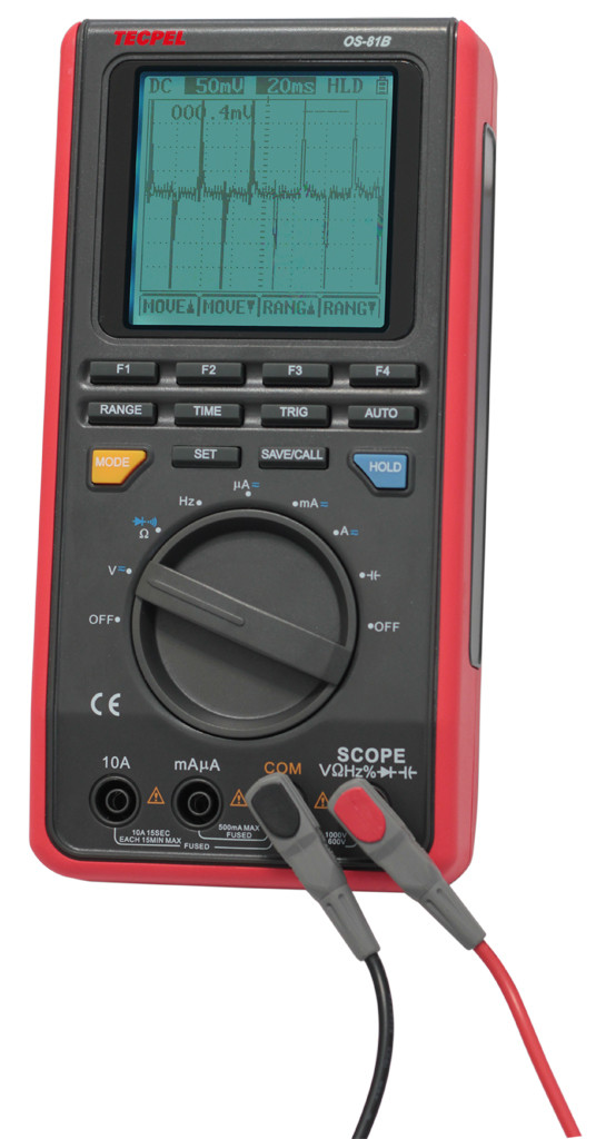Handheld Oscilloscope multimeter Single channel 8MHz OS81B